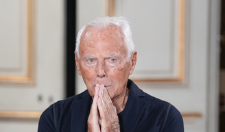 Fortuna de Giorgio Armani supera R$ 65 milhões: sem filhos, saiba quem deve herdar o patrimônio do icônico estilista.