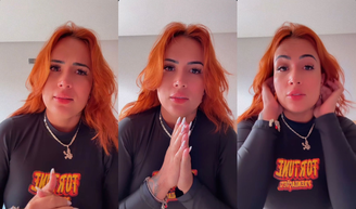 A influenciadora levou um tiro de raspão na mão 