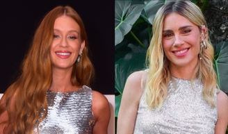 Coincidência fashion? Há 3 anos, Marina Ruy Barbosa usou look idêntico ao que 'vendeu' para Carolina Dieckmmann.
