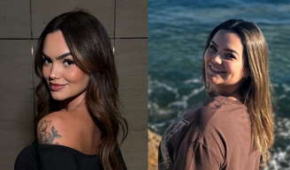 ‘Estava passando por muitas coisas': filha de Key Key surpreende ao exibir antes e depois e explica como perdeu 26 kg.