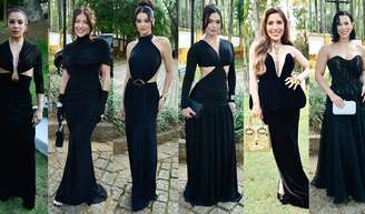 Por que as famosas foram de look all black no casamento de Mari Fernandez e Júlia Ribeiro? Mistério do dress code é revelado!.