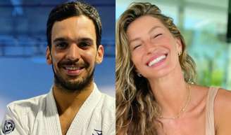 Gisele Bündchen posta foto rara com o namorado e se declara no aniversário de 36 anos de Joaquim Valente: 'Te amo'.
