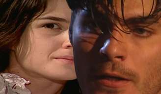 Rosana (Carolina Kasting) entrega endereço de Matteo (Thiago Lacerda) para Marco Antonio (Marcello Antony).