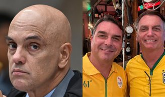 Acusado de causar a prisão do próprio pai, Flávio Bolsonaro ataca Alexandre de Moraes: 'Se meu pai morrer...'.