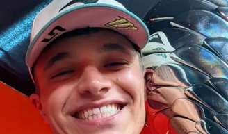 Lando Norris, novo campeão da Fórmula 1, tem coincidência culinária com Bruna Marquezine e Gracyanne Barbosa.