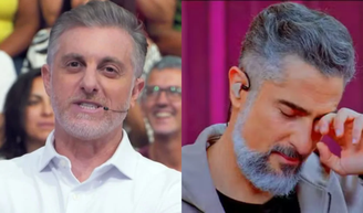 Muito antes de ser substituto de Luciano Huck na Globo, Marcos Mion ganhou alfinetada do apresentador na web: 'Me soa familiar...'.