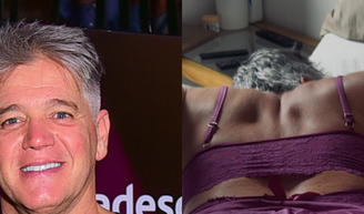 Demitido do SBT após detonar a emissora, David Cardoso Jr. é bolsonarista que ganha dinheiro postando fotos de calcinha na web.