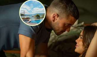 Personagens de André Lamoglia e Mel Maia passaram dias em uma mansão em Angra doa Reis, no Rio de Janeiro