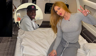 Virgínia Fonseca e Vini Jr. estão em Dubai nos Emirados Árabes.