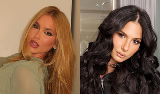 Quem vestiu melhor? Além do namorado, Virgínia Fonseca e Ana Castela repetem a mesma calça de R$ 1.690 com dois dias de diferença.