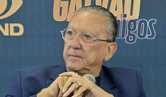 Galvão Bueno detalha estado de saúde após internação: 'Foram duas semanas de...'.