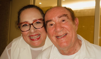 Vídeo de Renato Aragão agredindo a esposa é inteligência artificial, informa equipe do humorista: ‘Campanha de difamação’.