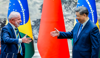 Lula e o presidente chinês, Xi Jinping