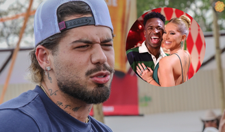 Zé Felipe se mostrou bastante irritado neste domingo, 1 de fevereiro de 2026.