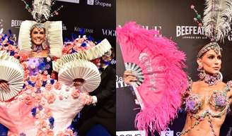 Look de Carnaval com mood Bridgerton: os detalhes desconhecidos do look espetacular de Deborah Secco no Baile Vogue 2025.