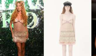 Carnaval de luxo! De cabelo cacheado, Marina Ruy Barbosa usa look Valentino de R$ 55 mil com plumas já esgotado no Brasil em camarote no RJ; fotos.