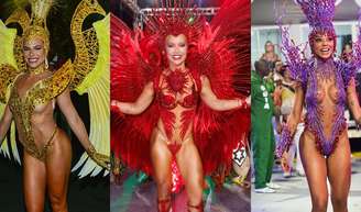 Grande Rio reúne time de famosas e garante posto de escola de samba mais 'pop' do Brasil. Veja fotos dos looks de Virgínia, Brunna Gonçalves e mais!.