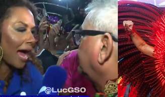 Gente? Pedido do presidente da Grande Rio para repórter da RedeTV! após entrevista com Virgínia viraliza: 'Só não pode falar que...'.