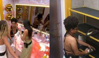 Treta de chinelo no 'BBB 26': Milena limpa sandália de Jonas e Jordana entra na confusão para provocar Samira.