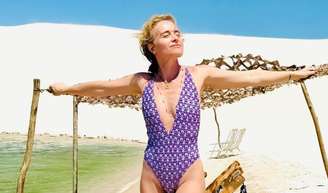 Angélica dá importante lição sobre envelhecimento: 'A maior transformação depois dos 40 foi a textura da pele, porque a gente vai ficando mais mole'.