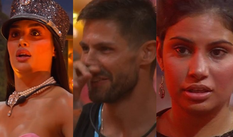 'Estamos f*didos': Jonas ri de nervoso e Jordana fica de boca aberta com retorno ICÔNICO de Breno e Juliano ao ‘BBB 26’; veja as melhores reações.