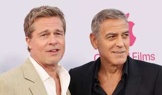 George Clooney, 64 anos: 'Sou apenas dois anos mais velho que Brad Pitt, mas pareço muito mais velho'.