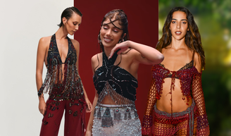 Lollapalooza 2026: 20 looks boho chic com bordados inspirado em 'Pinterest', da Anitta no projeto global 'COLORS'.