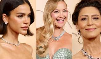 Cabelo solto, pele natural e lábios marcados: as sete melhores belezas do Oscar 2026, segundo maquiadora.
