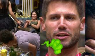 Guerra de pum no 'BBB 26'? 48 horas após levar de 'Tia' Milena, Jonas protagoniza novo 'ataque' de gás - e sobra para Breno!.