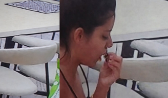 Completamente cru: no 'BBB 26', Gabriela come pedaço de carne sem assar ou cozinhar; afinal, faz mal comer carne crua? Médico alerta sobre perigos do consumo indevido.