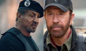 'Falei que não faria…': o acordo não cumprido em 'Os Mercenários 2', filme com Sylvester Stallone, que teria deixado Chuck Norris bastante irritado.