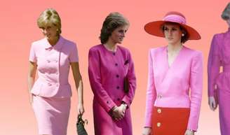 Sou obcecada por rosa e garanto: esses 10 looks elegantes da Princesa Diana vão te fazer escolher a cor para o Outono 2026.