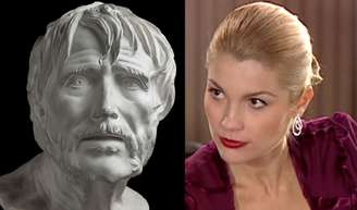 Sêneca, filósofo estoico: 'A felicidade se alcança mais organizando os pensamentos do que mudando o mundo'; foto para ilustrar o conteúdo tem a atriz Flávia Alessandra.