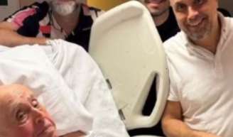 Rosamaria Murtinho publicou foto ao lado do marido, Mauro Mendonça no hospital; ator comemorou 95 anos em 2 de abril de 2026.