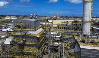 Refinaria Abreu e Lima, da Petrobras, em Ipojuca (PE), em 1º/11/2024