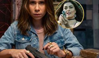 Lucélia assume o ligar de Bagdá na Chcrinha em 'Três Graças'; movimento lembra Juliana Paes como Bibi Perigosa em 'A Força do Querer'.