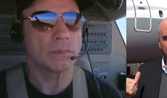 Aviões que podem ultrapassar R$ 500 milhões: a coleção aérea impressionante de John Travolta inclui Boeing pilotado pelo próprio ator.