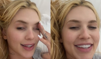 Agora é descansar! Virgínia conta que prefere postar Stories no Brasil por não ter que 'fazer matemática' e web debocha: 'A luta é grande mesmo’.