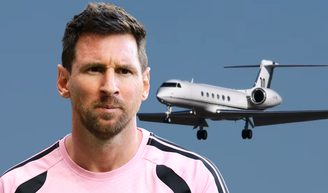 Jatinho de Lionel Messi: modelo de US$ 15 milhões tem camas, cozinha e voa até 14 mil km sem escalas.