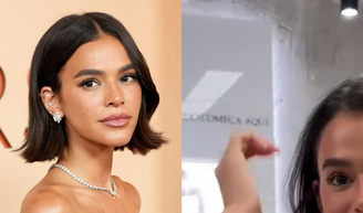 Mais curto ainda! Bruna Marquezine diminui comprimento dos cabelos, adota corte french bob e ganha elogios: ‘Meu sonho de curtinho’.