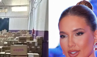 Vigilância sanitária interdita depósito de produtos da WePink, de Virgínia Fonseca; fiscalização descobre falta de alvará e até mofo.