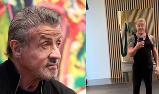 Sylvester Stallone, 79 anos: 'A cada ano fica mais difícil, mas é por isso que você tem que se esforçar cada vez mais. Sangue, suor e lágrimas'.