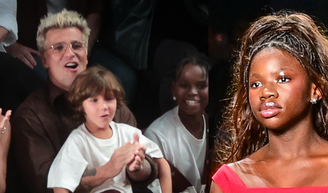 Com Giovanna Ewbank emocionada, Titi faz grande estreia nas passarelas do Rio Fashion Week; web enaltece performance: ‘Já nasceu com aura’.