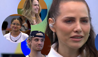 Letícia Colin entrou na casa do 'BBB 26' neste domingo, 19 de abril de 2026.