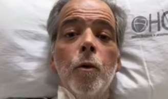 Claudio Cinti, ator de novelas da Globo, faz apelo comovente para doações.