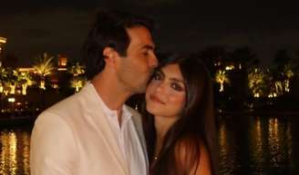 Um dia depois de fazer 44 anos, Kaká festeja aniversário da filha e semelhança surpreende na web: 'É a cópia fiel dele'.