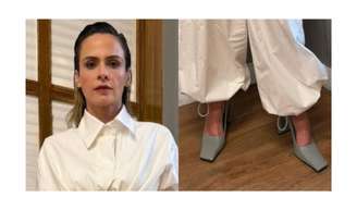 Ana Paula Renault mostrou que sabe adaptar o mesmo item para diferentes ocasiões com facilidade.