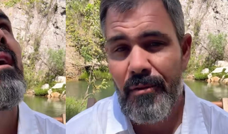 'Só posso agradecer a todo mundo': Juliano Cazarré, de 'Três Graças', debocha após ser massacrado por famosos por evento de 'homens fortes'.