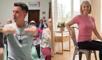 Pilates na cadeira para maiores de 60 anos: quatro exercícios simples para os braços para fazer sem sair de casa; eles melhoram a mobilidade articular e estabilizam o abdômen.