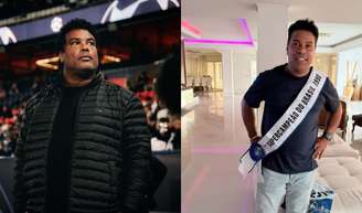 Irmão de Ronaldinho Gaúcho, Roberto Assis, hoje com 55 anos, emagreceu 20 kg com treinos e dieta; antes e depois do ex-jogador é impressionante.